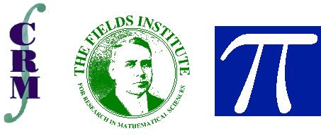CRM, and The Fields Institute for Research in Mathematical
Sciences, Toronto, Ontario
, and PIMS
