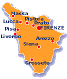 Toscany Map