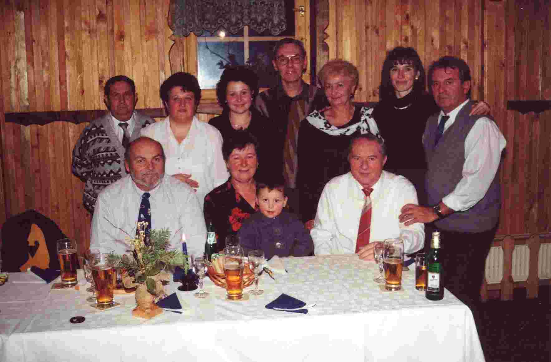 Same Party.  Dr. Jarka Hlouskova and her whole family [December, 2001] 