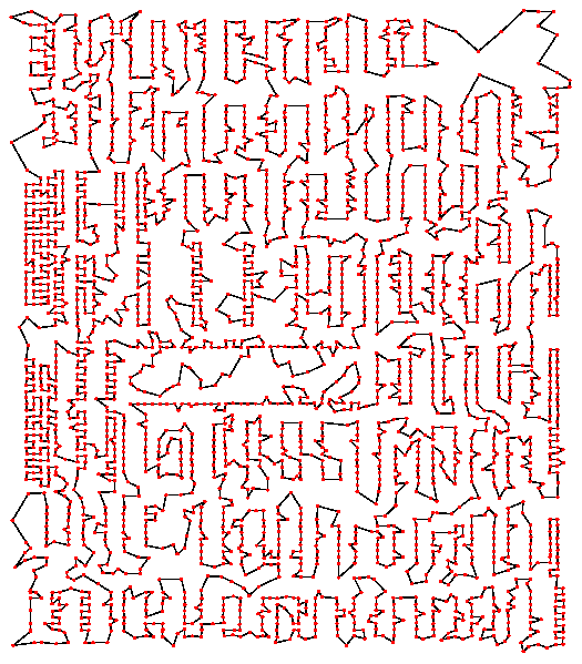TSP Gallery > Optimal Tours > PCB3038