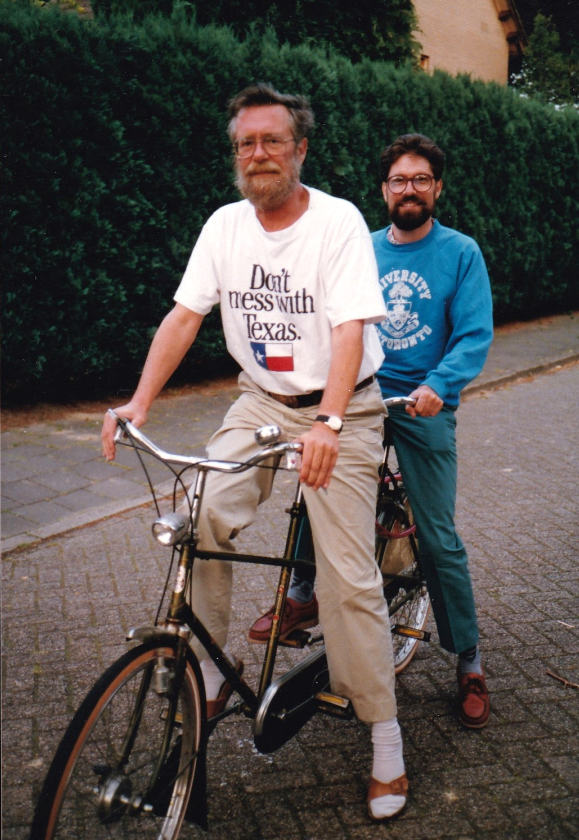 Dijkstra on tandom bicycle