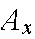 $A_{x}$