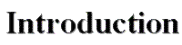 Introduction