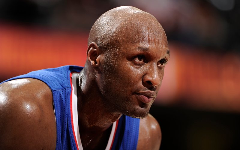 CLEVELAND, OH - MARCH 1: A close up shot of Lamar Odom #7 of the Los Angeles Clippers during the game against the Cleveland Cavaliers at The Quicken Loans Arena on March 1, 2013 in Cleveland, Ohio. NOTE TO USER: User expressly acknowledges and agrees that, by downloading and/or using this Photograph, user is consenting to the terms and conditions of the Getty Images License Agreement. Mandatory Copyright Notice: Copyright 2013 NBAE (Photo by David Liam Kyle/NBAE via Getty Images)