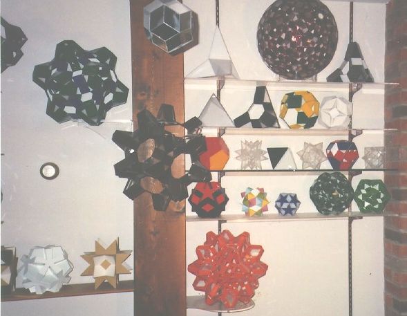 [Colour photo of some polyhedra (5).]