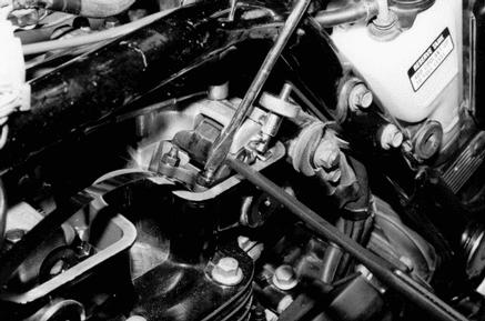 screwdriver on adjuster